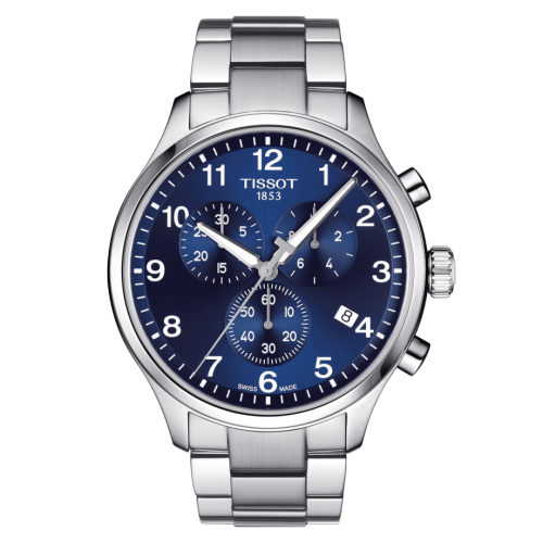 Tissot Chrono XL Classic Stainless Steel / Blue / Bracelet